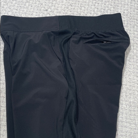 Athleta Womens Brooklyn Ankle Pants Ribbed Side Black Size 6 - Picture 15 of 15